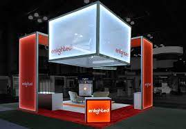 lighting is a secret weapon in your trade show booth design trade show booth design booth design exhibition stand design