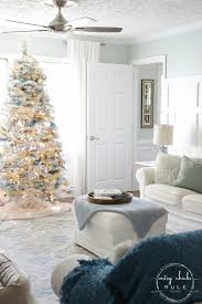 Shop for gold room decor online at target. Blue And Gold Christmas Decor Family Room Artsy Chicks Rule