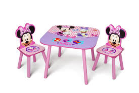 Minnie Mouse Kids 3 Piece Table And Chair Set Minnie Mouse Table Kids Table Chair Set Kids Table And Chairs