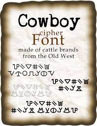 Maybe you would like to learn more about one of these? Cowboy Cipher Font Wintertree Software Cipher Fonts Drivethrurpg Com