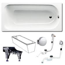 Diese kleine formel bringt die kosten fürs vollbad auf den punkt. Kaldewei Badewanne Saniform Plus 372 1 160 X 75 Cm Fusse Trager Ablauf Ebay