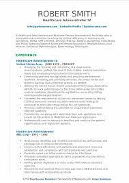 Any information you provide is confidential and will not be. Healthcare Administrator Resume Samples Qwikresume
