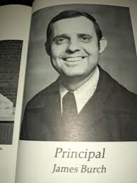 I'm very sad to report that I just heard that Mr. Jack Burch recently  passed away. This photo, from 1973, shows a young Mr. Burch, soon after he  arrived at Losantiville Elementary