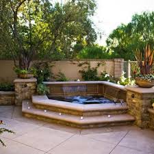 Inground Spa Design Ideas Pictures Remodel And Decor Hot Tub Landscaping Hot Tub Patio Hot Tub Backyard