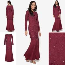 Pilih dress muslimah yang terbuat dari bahan yang ringan. Fesyen Trend Terkini Baju Raya 2016 Muslimah Dress Traditional Dresses Dress Brokat