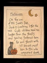 Homegrown Catholics Party Planning Halloween Poems Christian Halloween All Saints Day