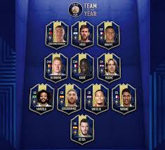 Messi Ronaldo Mbappe Named In Fifa 19 Team Of The Year Fifa Teams Fifa Ea Sports Fifa