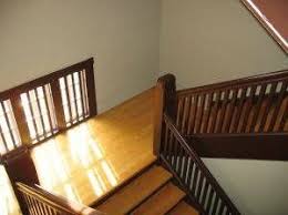 When installing solid hardwood stairs, this needs to be cut. How To Install Engineered Wood Flooring On Stairs Hunker Hardwood Stairs Installing Hardwood Floors Hardwood Stair Treads