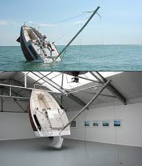 strange art installation looks like