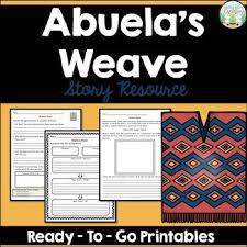 In this section, we offer teaching ideas for elementary classrooms, including many ideas to complement picture books that can be read aloud. Abuela S Weave Story Resource Printable Pdf By Busy Bee Creations