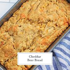 Grease 9x5 loaf pan with butter. Cheddar Beer Bread Recipe 5 Ingredient No Rise Homemade Bread