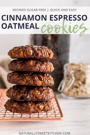 It's time to make sugar cookies, the quintessential holiday soft & chewy sugar cookies. Cinnamon Espresso Oatmeal Cookies Naturally Sweet Kitchen