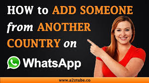 How to change whatsapp number. How To Add Someone From Another Country On Whatsapp Youtube