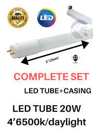 G4 jarak antar lubang : 100 Sirim Approval 5 Set Box Sirim Led Tube 4 Ft T8 Lampu Led Panjang 4 Kaki 2kk Lampu Kalimantang Sirim Shopee Malaysia
