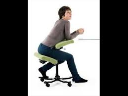 See ergonomic kneeling office chairs and kneeling desk chairs from varier, sleekform and more. Ergonomic Kneeling Chairs Youtube