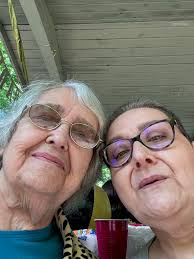 My mother and her twin Nora and Dora Cantrell and their home in Whitewood  Va.