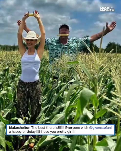 Blake Shelton penned a heartfelt message for his wife Gwen Stefani in honor  of her 57th birthday. "The best there is!!!!!! Everyone wish Gwen Stefani a  Happy Birthday!!!! I love you pretty