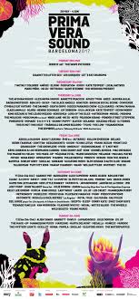 The first edition took place in 2001 in poble espanyol and moved to the parc del. Primavera Sound 2017 Announces Day Splits Plus Seven Ones To Watch At Parc Del Forum Getintothis