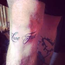 Check spelling or type a new query. Lisa Knee Cap Tattoo Script Knee Cap Knee Tattoos Die Young Live Fast