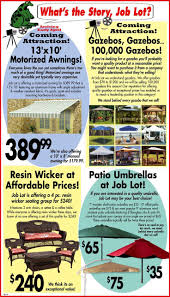 Ocean State Job Lot Patio Furniture Gazebo Job Ocean