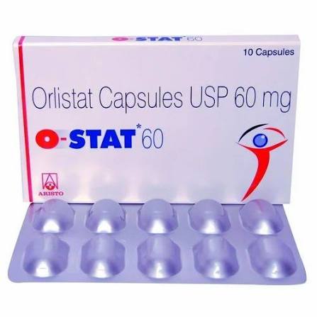Tablet Orlistat Capsules Usp 60 Mg at ₹ 156/stripe in Nagpur | ID: 2853943943097