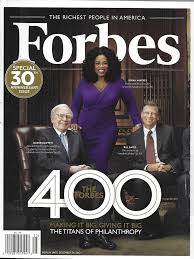 Forbes Business Magazine 400 Special 30th Anniversary Issue Warren Buffet  2012 | Oprah winfrey, Oprah, Forbes magazine