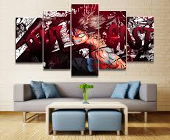 Check spelling or type a new query. Black Clover 12 Anime 5 Panel Canvas Art Wall Decor Canvas Storm