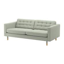 Landskrona Sofa Ikea The Fabric Cover Has A Warm And Welcoming Look While The Tight Fit Gives The Sofa A Neat And Stylish Expression 3er Sofa Sofa Stoff Sofa