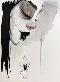 Customize your black white and red print with hundreds of different frames and mats, if desired. Pin By Daniela Tauber On Tatu Art Spider Art Cool Art Drawings