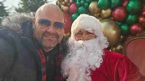 Photos with Santa, as well as the craft show!