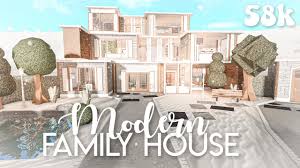 White kitchen ideas modern bloxburg mansion layouts. Cheap Modern Family House 58k Bloxburg Build Youtube