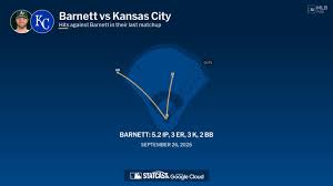 Mason Barnett against the Royals