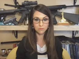 Lauren boebert defends her gun display zoom background. S8knrkr4krvdrm