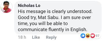 Mat sabu was detained under isa, and it was during that period of time when he was held and served as a prison cook that allowed him to encounter and know people with different political ideologies, forming relationships that stood the test. M Sians Rally Behind Defence Minister S Poor Command Of English At Shangri La Dialogue Mothership Sg News From Singapore Asia And Around The World