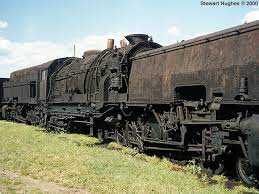 Nswgr Garratt Steam Locomotive Sitting Derelict In A Paddock In Dorrigo Nsw Australia Abandoned Train Train Old Trains