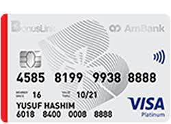 While fake credit card information and number seem like a scary situation, it's actually not something to worry about. Ambank Bonuslink Visa Platinum Card Ambank Malaysia