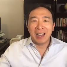 Andrew Yang Bonded with 'Warm, Friendly' Sen. Kamala Harris Early in  Campaign