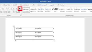 Unsichtbare tabellen in google docs erstellen. Word Tabelle Trennen Wie Sie Ganz Einfach Eine Tabelle Teilen