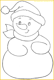 34 dessins de coloriage bonhomme neige a imprimer cloche flocon au crochet