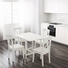 Only recommended for indoor use. Ingatorp White Drop Leaf Table Ikea