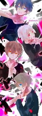 Utaites Soraru Mafumafu Amatsuki And Sou Seni Gambar Gambar Manga