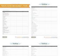 free printables} Wedding Budget Planner - Botanical PaperWorks