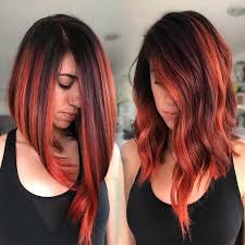 This nail artwork injects an exciting persona in you. 23 Red And Black Hair Color Ideas For Bold Women Page 2 Of 2 Stayglam