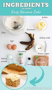 Banana Cake - My Kids Lick The Bowl