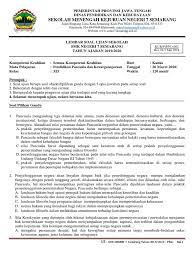 Soal us pkn sd 2020 dan kunci jawaban. Soal Us Smk Pkn 2019 2020