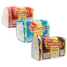 UNITED BREAD WHITE 400GM