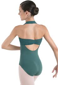 Leotard With Lace Halter Balera