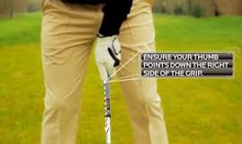 Image result for how far down grip golf club