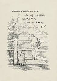 Wir Haben Nicht Bemerkt Dass Wir Erinnerungen Machen Winnie The Pooh Quotes Klassischer Posterdruck Im V In 2020 Zitate Zur Erinnerung Winnie Pooh Zitate Zitate