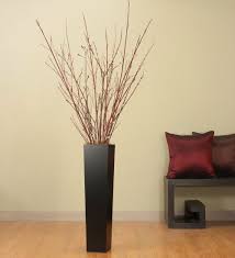 Tall Black Floor Vase Floor Vase Decor Floor Vase Tall Floor Vases